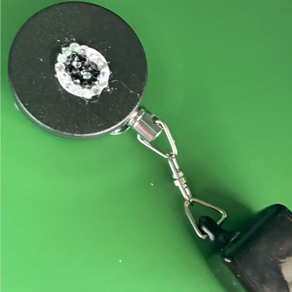 Black Retractable Pool Chalk Holder